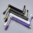 thumbnail image 3 of Keyboard Coiled Cable Winder Metal Bar Coil Decorative Rod Multifunctional Coiled USB Cable Weight B, 3 of 5