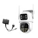 thumbnail image 1 of Cámara IP AI de seguridad de lente dual 4K 8MP PTZ WIFI Wdftyju, 1 of 9