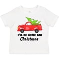 thumbnail image 3 of Inktastic I'll Be Home for Christmas Truck with Tree Boys or Girls Toddler T-Shirt, 3 of 5