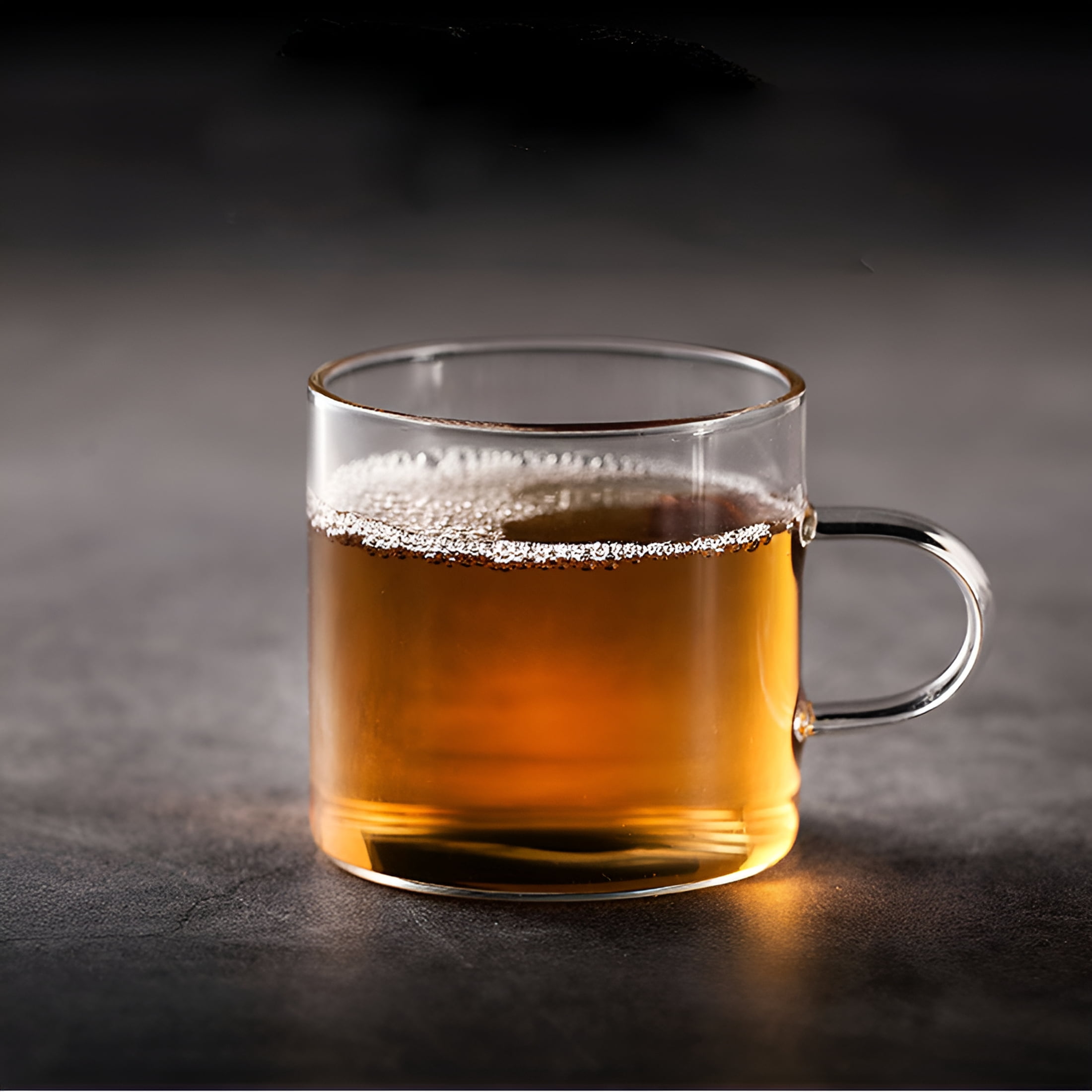 ACDANC 4 Oz Double Wall Glass Coffee Mugs,Glass Tea Cup with Widened Handles for Espresso Coffee,Cappuccino,Tea Bag,Latte,Hot Cold Beverages,Juice,Clear Glass Mugs with Handles Cappuccino Cup