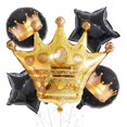 thumbnail image 1 of Globo de papel de helio de gran tamaño 18/30, decoración de fiesta de cumpleaños, Globo de fiesta de fútbol para adultos, corona dorada, Globo de champán, whisky, vino Tan Jianjun unisex, 1 of 2