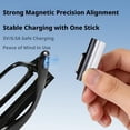 thumbnail image 6 of Type-C Magnetic Charging Adapter for AI Smart Glasses, Aluminum Alloy Magnetic Charger with LED Indicator Light, 6 of 7