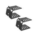 thumbnail image 2 of Bunblic 2x Desk Speaker Stand Base Heavy Duty Shock Absorption Table Mount Holder Small Speaker Rack for Studio Study Room Office Style A, 2 of 8