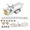 thumbnail image 1 of 350ml Aluminum Car SUV Overflow Catch Tank Cooler Coolant Reservoir Kit Universal, 1 of 6
