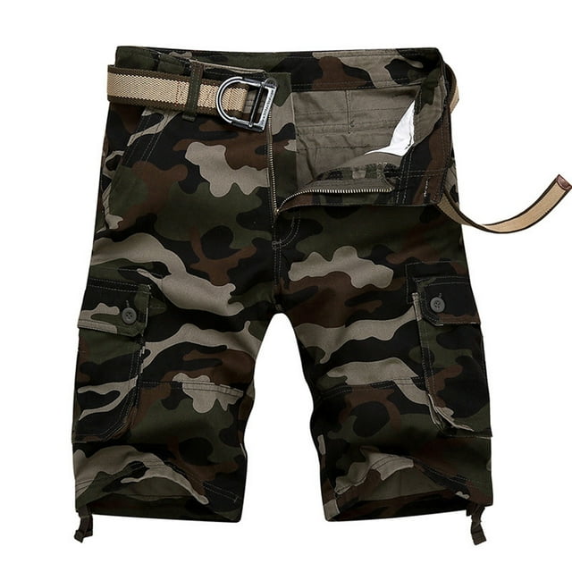 WILLBEST Pantalones Cortos de Verano para Hombre, Moda y Ocio, con Bolsillos y Color