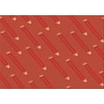 thumbnail image 1 of Ahgly Company Tapis Rectangulaire Lavable en Machine Intérieur Transitionnel Orange Rouge Orange, 2 Pieds x 3 Pieds, 1 of 7