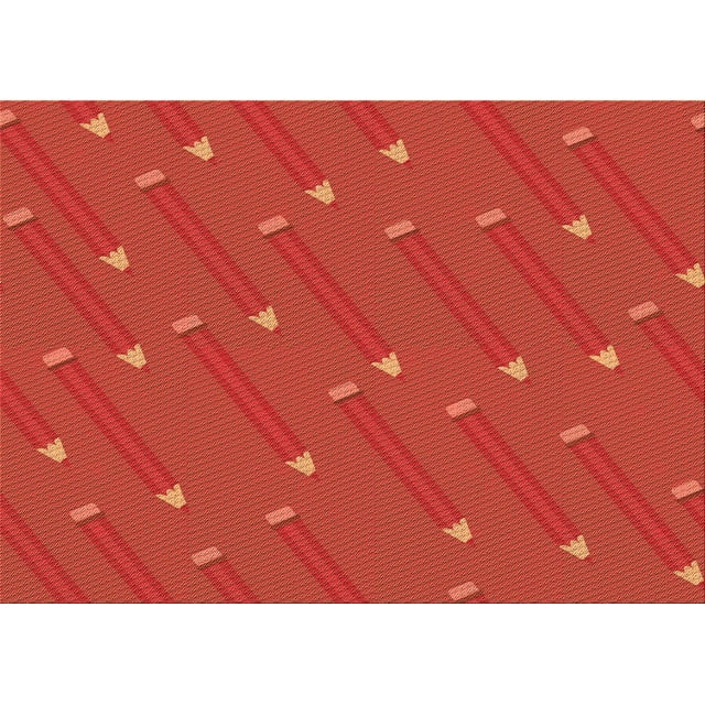 Ahgly Company Tapis Rectangulaire Lavable en Machine Intérieur Transitionnel Orange Rouge Orange, 2 Pieds x 4 Pieds