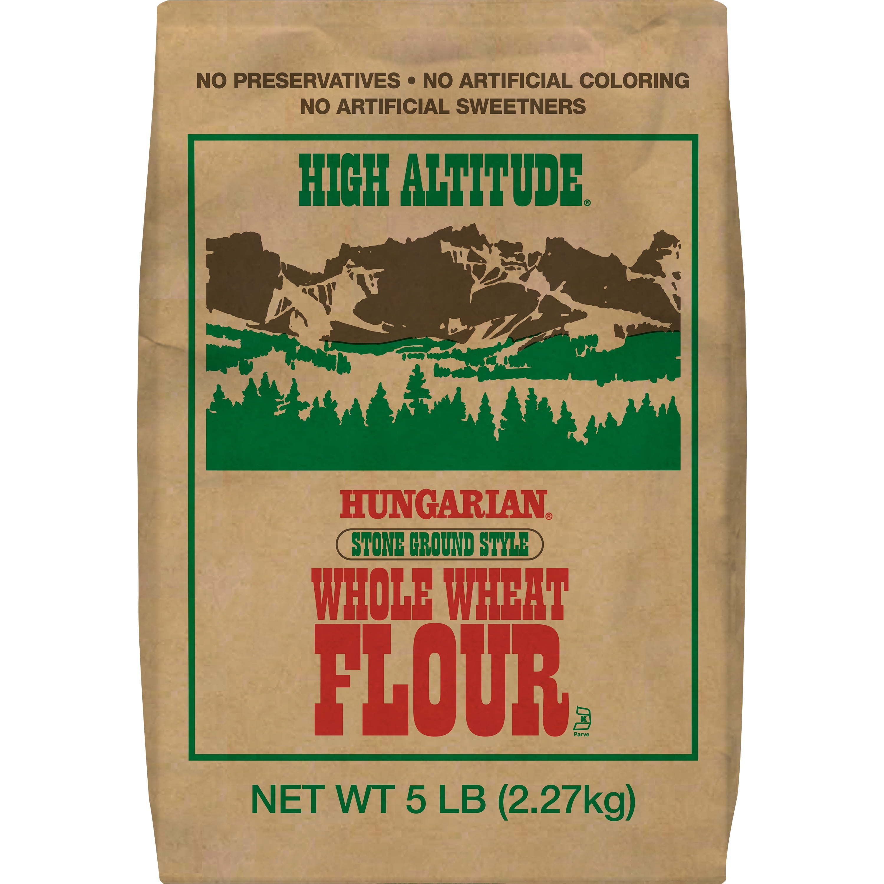 (4 pack) High Altitude Hungarian Whole Wheat Flour