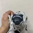 thumbnail image 2 of New Balance 609 Cross Training Sneakers Mens 11 4E White Navy Athletic Dad Shoes, 2 of 6