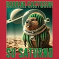 thumbnail image 3 of Bobrini Cactusini Su Saturno Crewneck Sweatshirt Italian Brainrot Gen Z Meme, 3 of 7