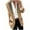 Khaki, variant on ZVNAΖH Womens Casual Blazers Open Front Long Sleeve Work Office Jackets Leopard Print Notch Laple Outwear