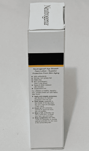 Neutrogena Age Shield Anti-Oxidant Face Lotion Sunscreen with Broad Spectrum SPF 70, Oil-Free & Non-Comedogenic Moisturizing Sunscreen to Prevent Signs of Aging, 3 fl. oz (Pack of 2)