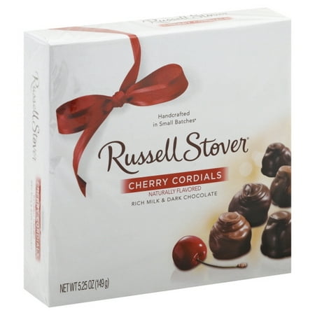 UPC 077260095756 product image for Russell Stover Fine Cordials Cherry Chocolates, 5.5 Oz. | upcitemdb.com