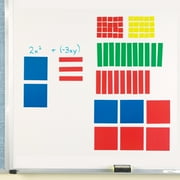 Learning Resources Magnetic Algebra Tiles, Math Manipulatives, Ages 11+