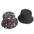 thumbnail image 3 of Mujeres y hombres al aire libre patrón de impresión de mariposa sombrero sombrero de pescador gorra para el sol Fridja  nalpqowj976, 3 of 6
