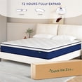 thumbnail image 5 of Z-hom 12 inch Twin Size Mattress, Hybrid Memory Foam Mattress in a Box, 5 of 10