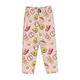 thumbnail image 4 of Daiia Breakfast Women's Sleep Pant with Pockets and Drawstring,Pajama Pants-Small, 4 of 9