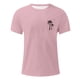 thumbnail image 4 of Camisas de Manga Larga para Hombres Imprimir Casual Cuello Redondo Blusa de Manga Corta, Camisas de Lino para Hombres, 4 of 4