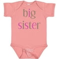 thumbnail image 3 of Inktastic Big Sister Girls Baby Bodysuit, 3 of 5