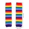 thumbnail image 6 of RENACLIPY 1 Pair Colorful Fingerless Arm Sleeves for Girls, Polyester Cotton Blend, Comfortable Cosplay and Dress-Up Accessory, 6 of 8