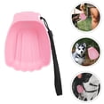 thumbnail image 1 of FUEENIRVA 2Pcs Durable Pink Plastic Dog Water Containers Portable Pet Waterers for Travel, 1 of 6