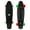 Black Mix, variant on Rekon 28" x 7.5" The Long Ranger Complete Cruiser Skateboard (Neon Yellow)