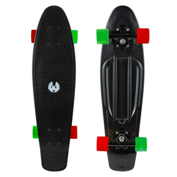 Rekon 28" x 7.5" The Long Ranger Complete Cruiser Skateboard (Black Mix)