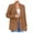 Brown, variant on Wiyuqeen Loose Fit Blazer for Women Dressy Casual Suit Coats Formal Lapel Collar Cardigan Long Sleeve Work Office Jackets Oversized Business Clothes