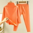 thumbnail image 2 of FAIWAD 2 Piece Suit for Boys Girls Long Sleeve Tops with Straight Pants Fall Winter Casual Comfy Set, 2 of 4