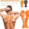 thumbnail image 3 of Therapoint Trapezius Massager Neck and Shoulder Tool Trigger Point Stretcher for Muscle Relaxation Deep Tissue Massage, 3 of 6