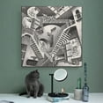 thumbnail image 4 of M.C. Escher Relativity Wall Art Poster Room Aesthetic Poster Print Art Wall Painting Canvas Posters Gifts Modern Bedroom Decor 20x20inch(50x50cm), 4 of 5