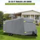 thumbnail image 2 of Restored VEVOR RV Cover, 33'-35' Travel Trailer RV Cover, a prueba de viento RV y Trailer Cover, extra gruesa 4 capas Durable Camper Cover, impermeable Ripstop Anti-UV para RV Motorhome (Refurbished), 2 of 9