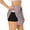 Black, variant on love heart Printed 2 in 1 Women's Workout Shorts for Athletic Gym Running Shorts with Phone Pockets-Medium