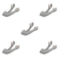 thumbnail image 2 of Eigraketly 1 par de fundas de refrigeración antideslizantes de silicona para sombra de sol, portátiles, exteriores, para ocio, conducción, Gris Tipo 1 5piezas, 2 of 6