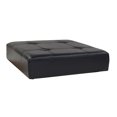 thumbnail image 4 of Nola Home Simili Cuir Pliant Rangement Pouf Carré Pied Repos Cube, 4 of 4