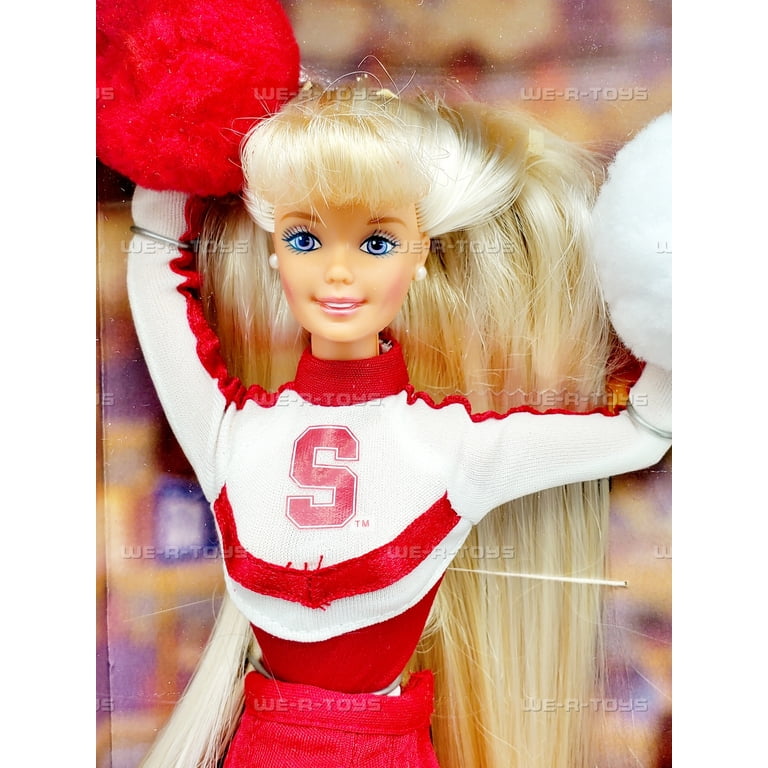 Stanford University Barbie Cheerleader Doll 1996 Mattel 19870 Stanford University Barbie Cheerleader Doll 1996 Mattel 19870