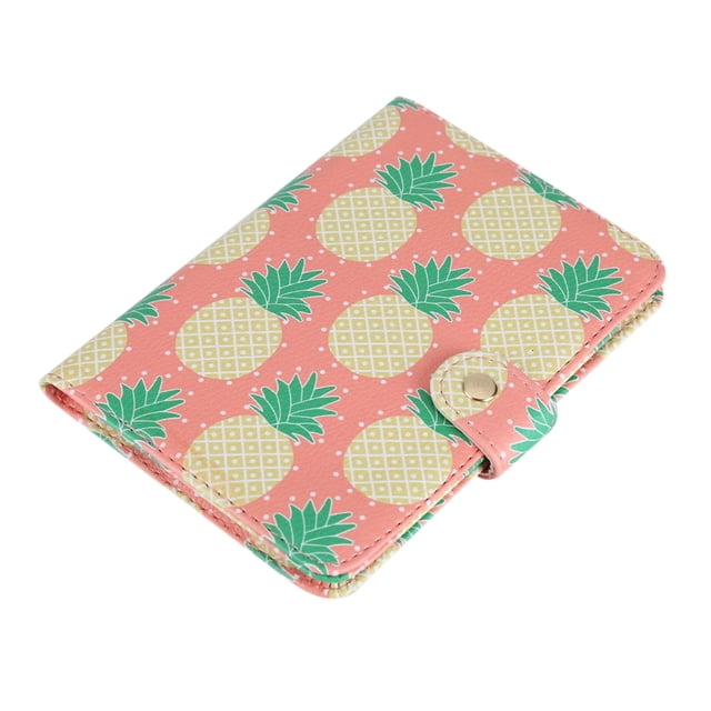 Funda para pasaporte, bonita funda protectora de piel sintética para pasaporte, tarjetero, fiabilidad excepcional