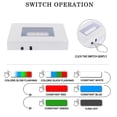 thumbnail image 4 of LED Light Stand Base, Multi Lighting Modes Energy Efficiency Display Base USB Powered Multi Purpose  for Crystal for Store, 4 of 7