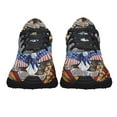 thumbnail image 5 of American Eagle Print Sneakers Lightweight Comfortable Running Shoes for Men Women Black Size 8, 5 of 7