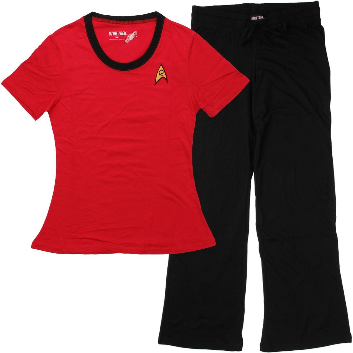 Star Trek Mirror Universe Uhura Pajamas MEDIUM 2 Pieces Warehouse Find