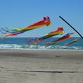 thumbnail image 2 of In the Breeze 4223 — Rainbow Spinsock, 96-Inch — Colorful and Fun Outdoor Hanging Windsock, Kite Line Laundry, 2 of 2