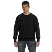 Adult Reverse Weave Crew Sweatshirt, Black
