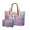 Mermaid Coral, variant on ZUXONGSY Mermaid Coral Print 2 Pack Handbags and Purses for Women Fashion Top Handle Satchel Work Bag with Long Wallet, Large Top Handles Shoulder Bag Cash Purses