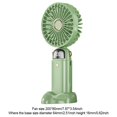 thumbnail image 1 of Mini ventilador de mano recargable por USB, ventilador de escritorio Digital, Enfriador de aire eléctrico pequeño deportivo de 4 velocidades para viajes y oficina Fivean unisex, 1 of 2