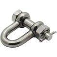 thumbnail image 3 of Extreme Max 3006.8339 BoatTector Stainless Steel Bolt-Type Chain Shackle - 1/4", 3 of 5