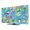 Blue, variant on Blue Flamingos TV Cover for 24 Inch Screen, Stretch Fabric Dustproof TV Display Protector, Tropical Summer Botanical Fruits Elastic Slipcover Monitor Cover for Indoor Desktop Computer 20.9"x11.8"