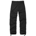 thumbnail image 2 of Men's Relaxed Fit Cargo Pants,Cotton Camo Work Pants with 6 Pockets,Durable Outdoor Utility Hiking Pants,No Belt, 2 of 6