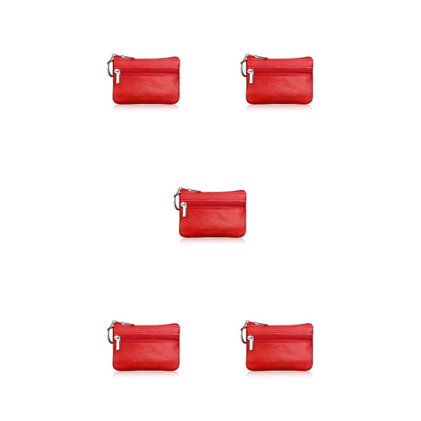 Sonducket Cartera de cuero para mujer, almacenamiento de llaves para tarjetas de crédito, llavero con fecha de escuela de viaje, monedero, Type2 NO2