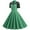 Green summer dresses, variant on SEMPAI Summer Dress for Women Summer Dresses Short Sleeve Round Neck Print Knee-Length Summer Dresses Sundresses for Women 2024 Soft and Comfortable