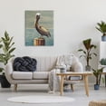 thumbnail image 3 of Stupell Industries Pelican and Cloudy Seascape Animals & Insects Painting Gallery Wrapped Canvas Art Print Wall Art, 30 x 40, 3 of 8